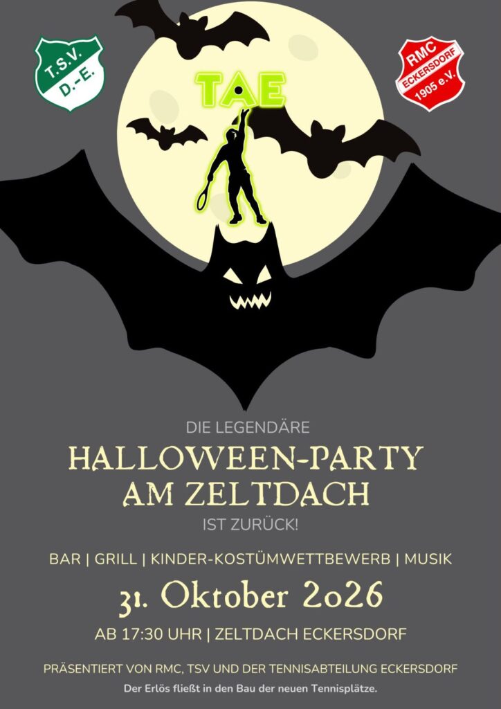 Halloween-Party am Zeltdach