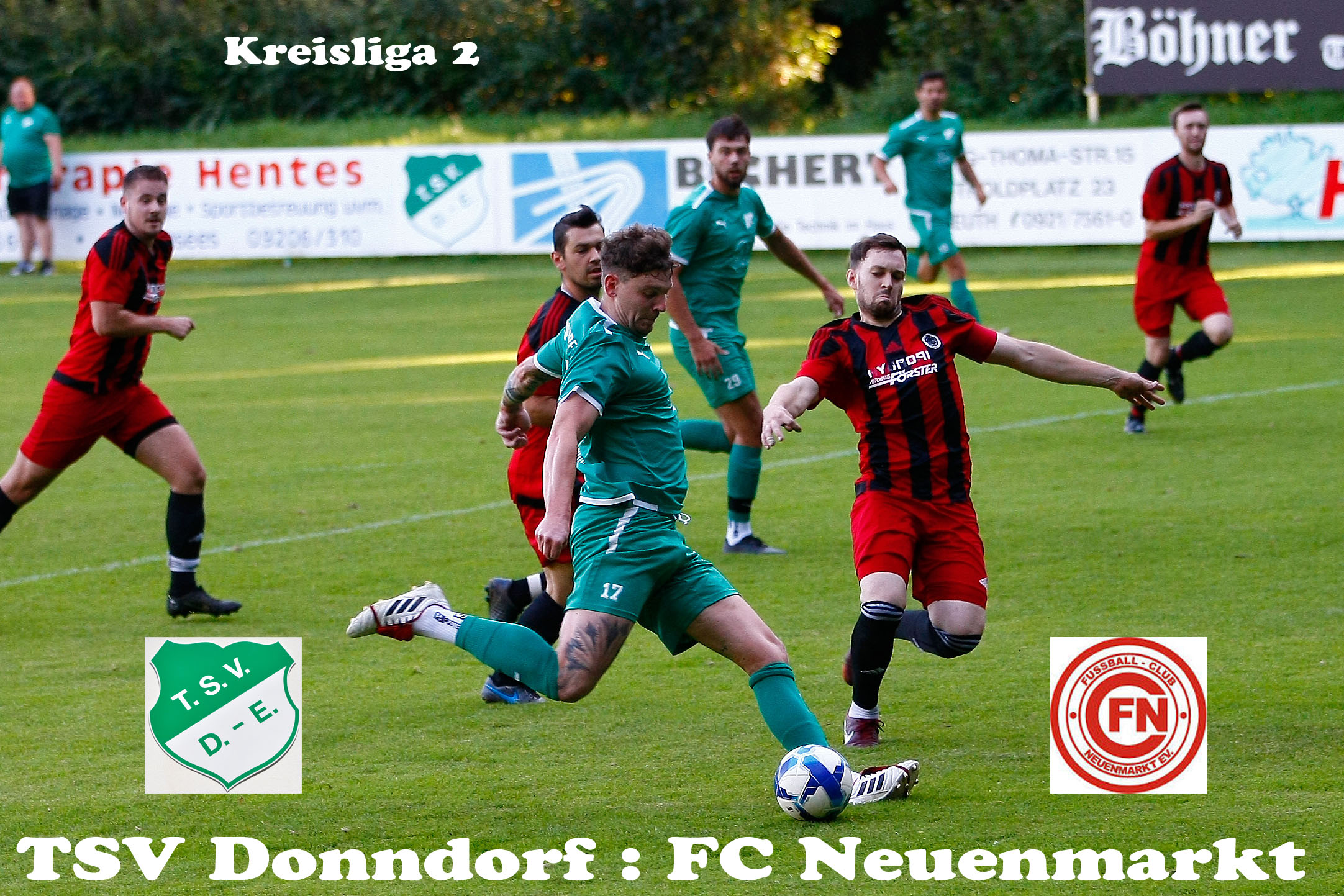 Heimsieg der 1. Mannschaft  TSV Donndorf : FC Neuenmarkt  4:0 