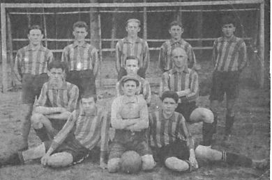 Die ersten Donndorfer Fußballer (1922) 
