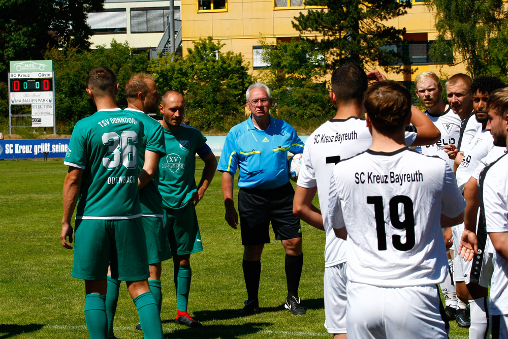 1. Mannschaft vs. SC Kreuz Bayreuth (17.07.2022) - 2
