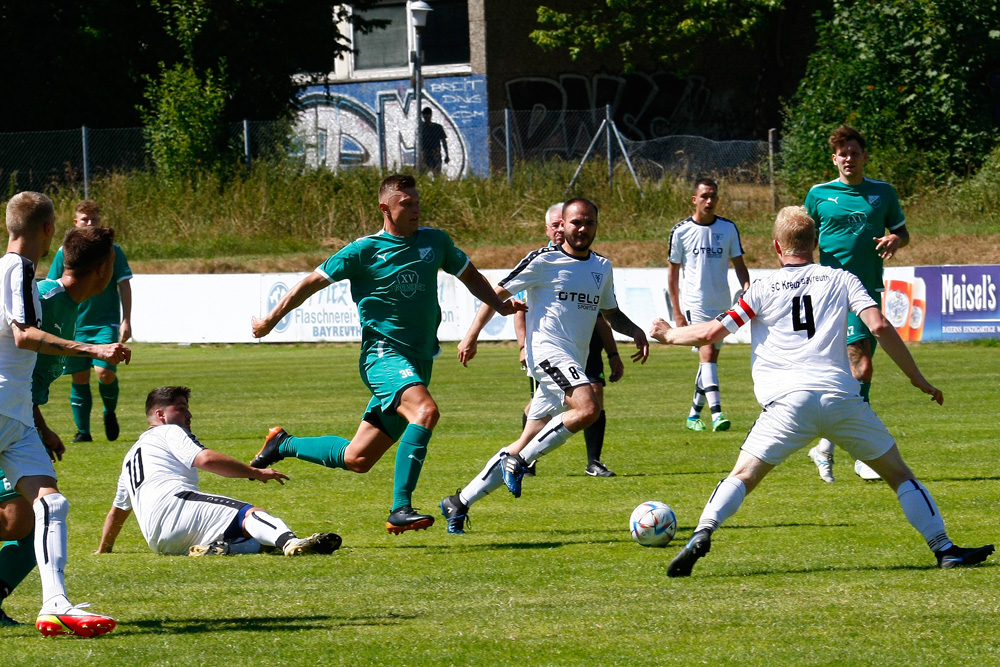 1. Mannschaft vs. SC Kreuz Bayreuth (17.07.2022) - 28