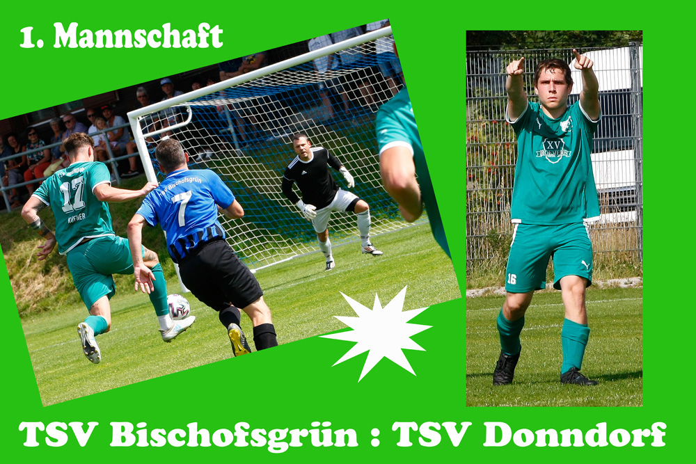 1. Mannschaft vs. TSV Bischofsgrün (24.07.2022) - 1