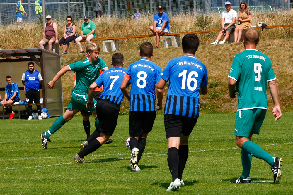 1. Mannschaft vs. TSV Bischofsgrün (24.07.2022) - 19
