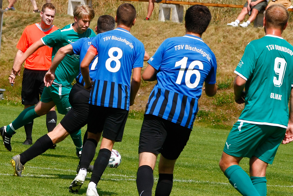 1. Mannschaft vs. TSV Bischofsgrün (24.07.2022) - 20