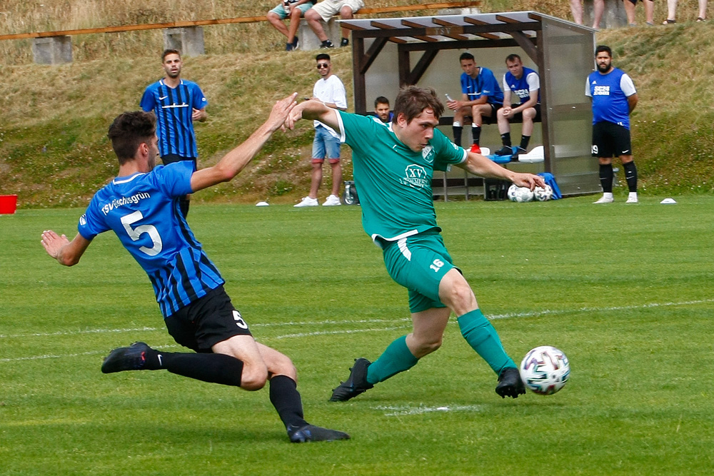 1. Mannschaft vs. TSV Bischofsgrün (24.07.2022) - 24