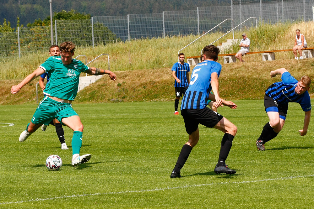 1. Mannschaft vs. TSV Bischofsgrün (24.07.2022) - 29
