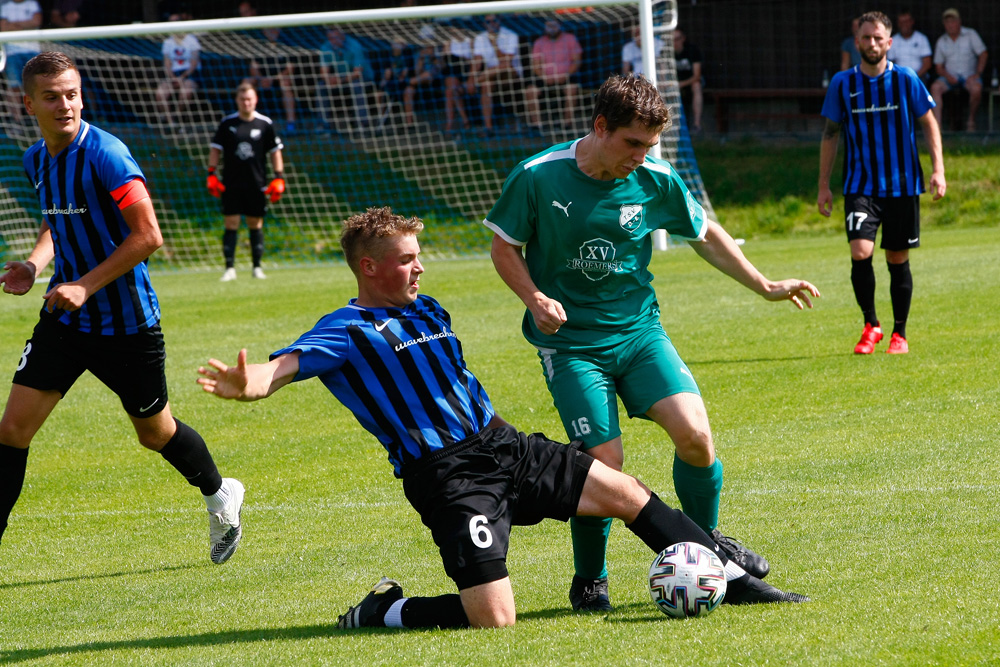 1. Mannschaft vs. TSV Bischofsgrün (24.07.2022) - 57