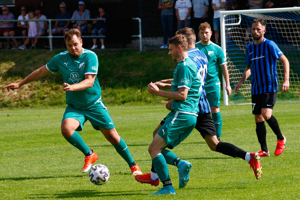 1. Mannschaft vs. TSV Bischofsgrün (24.07.2022) - 65
