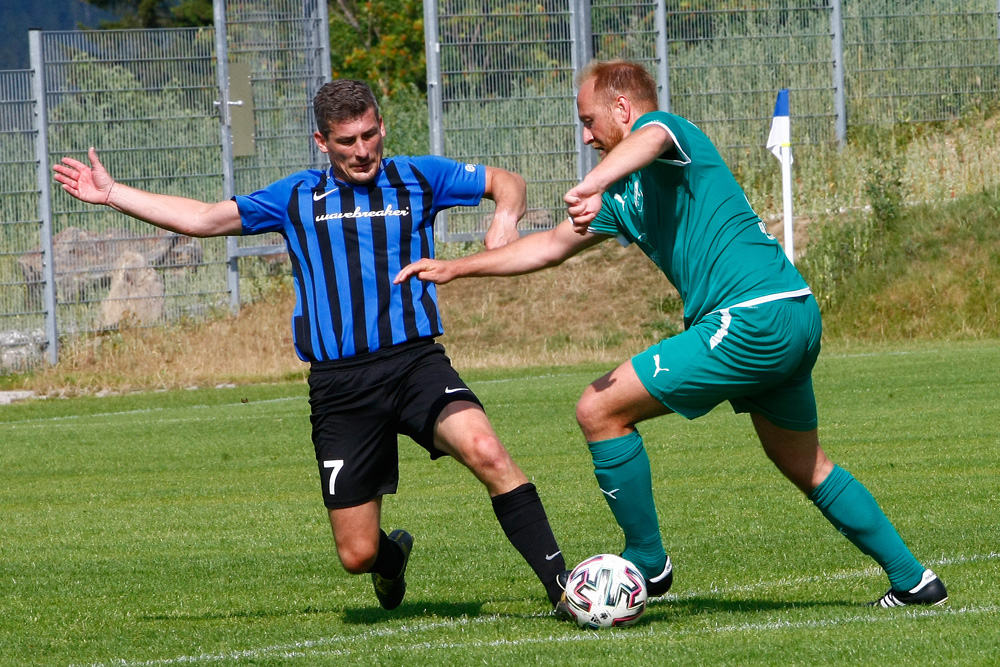 1. Mannschaft vs. TSV Bischofsgrün (24.07.2022) - 71