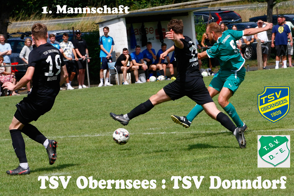 1. Mannschaft vs. TSV 1909 Obernsees (31.07.2022) - 1