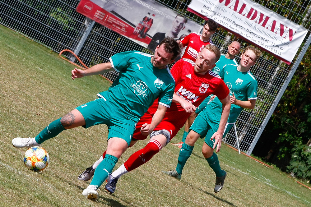 1. Mannschaft vs. TSV Engelmannsreuth (21.08.2022) - 43