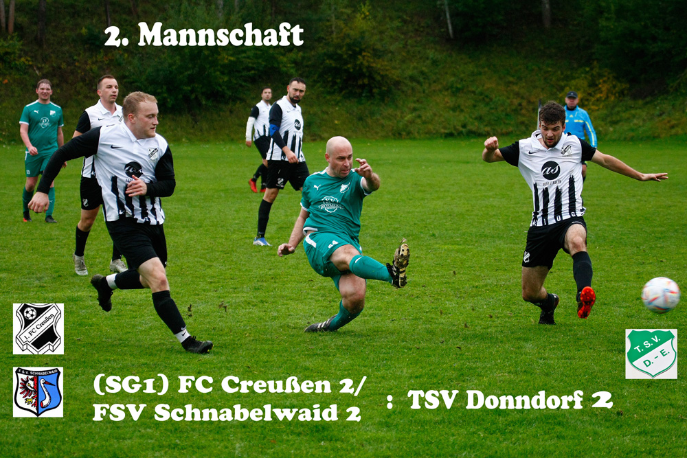 2. Mannschaft vs. (SG1) 1. FC Creußen II / FSV Schnabelwaid II (01.10.2022) - 1