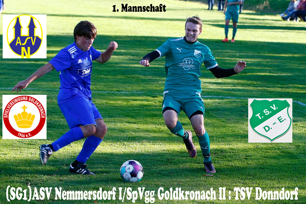 1. Mannschaft vs. (SG1) ASV Nemmersdorf / SpVgg Goldkronach II (09.10.2022)