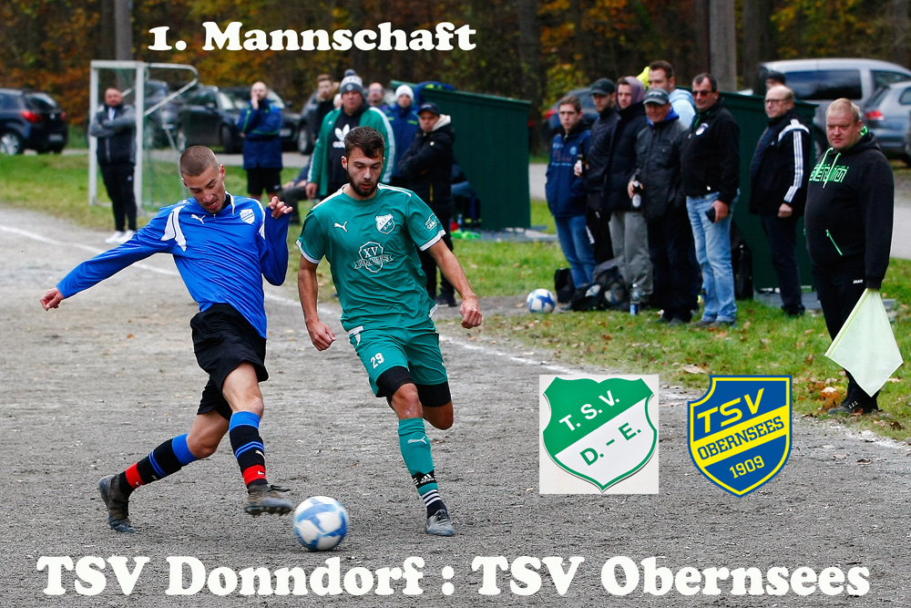 1. Mannschaft vs. TSV 1909 Obernsees (06.11.2022) - 1
