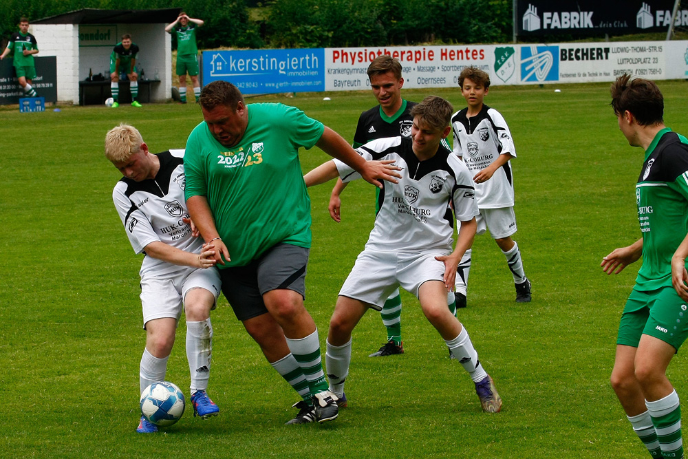 TSV Sportplatzkerwa 2023 - Gaudispiel - Konnix Eckersdorf : Trifftnix Donndorf -  9:4 - 31