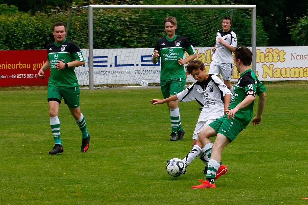 TSV Sportplatzkerwa 2023 - Gaudispiel - Konnix Eckersdorf : Trifftnix Donndorf -  9:4 - 73