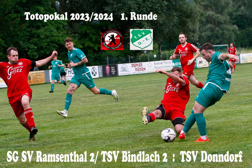 1. Mannschaft vs. SG SV Ramsenthal 2 / TSV Bindlach 2 (29.06.2023) - 1