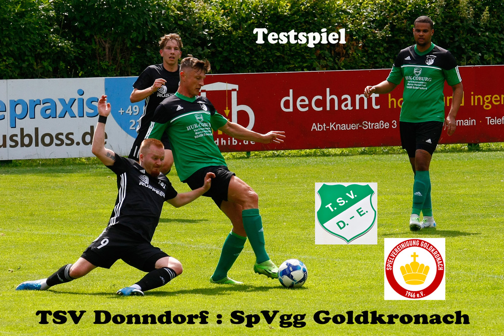1. Mannschaft vs. SpVgg Goldkronach (02.07.2023) - 1