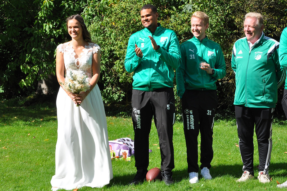 Der TSV Donndorf gratuliert Tanja und Milovan herzlich zur ihrer Hochzeit. - 12