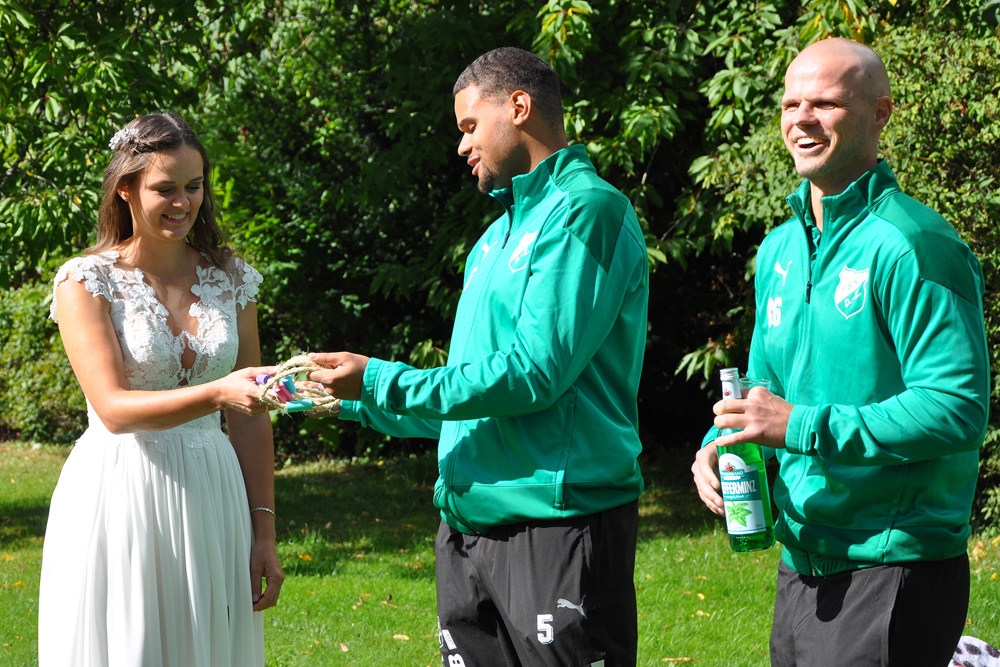 Der TSV Donndorf gratuliert Tanja und Milovan herzlich zur ihrer Hochzeit. - 13