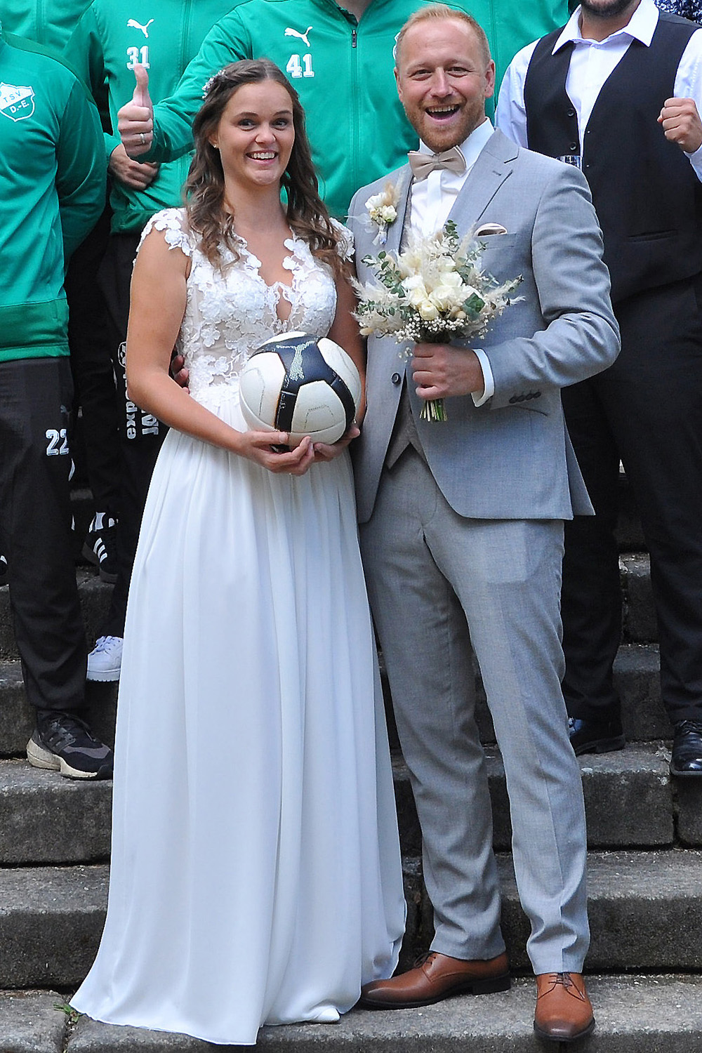 Der TSV Donndorf gratuliert Tanja und Milovan herzlich zur ihrer Hochzeit. - 25
