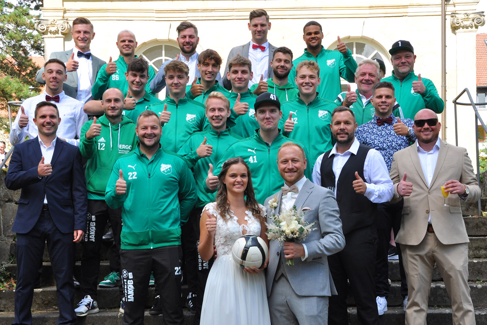 Der TSV Donndorf gratuliert Tanja und Milovan herzlich zur ihrer Hochzeit. - 26