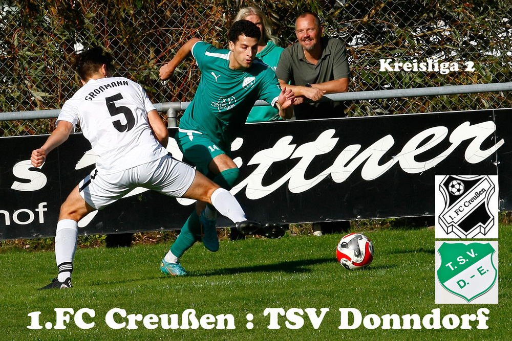 1. Mannschaft vs. 1. FC Creußen (01.10.2023) - 1