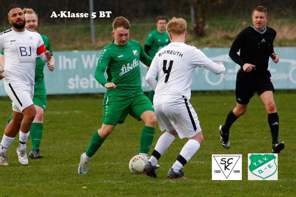 Auswärtsspiel gegen den SC Kreuz Bayreuth