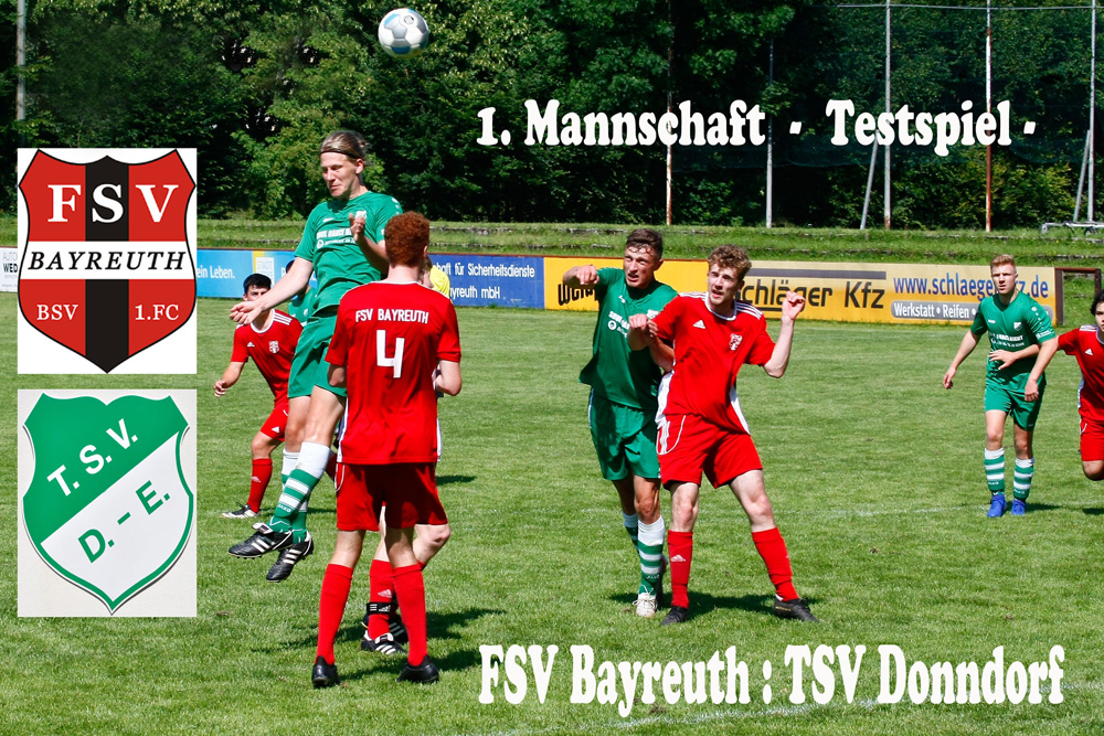 Testbegegnung FSV Bayreuth - 1