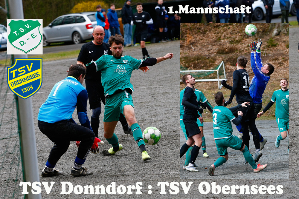 1. Mannschaft vs. TSV Obernsees (10.04.2022) - 1