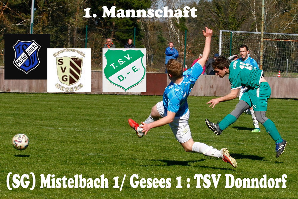 1. Mannschaft vs. (SG) Mistelbach / Gesees 1 (16.04.2022) - 1