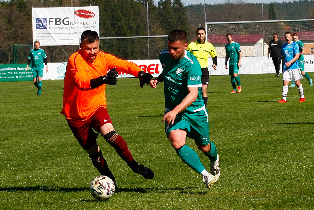 1. Mannschaft vs. (SG) Mistelbach / Gesees 1 (16.04.2022) - 79