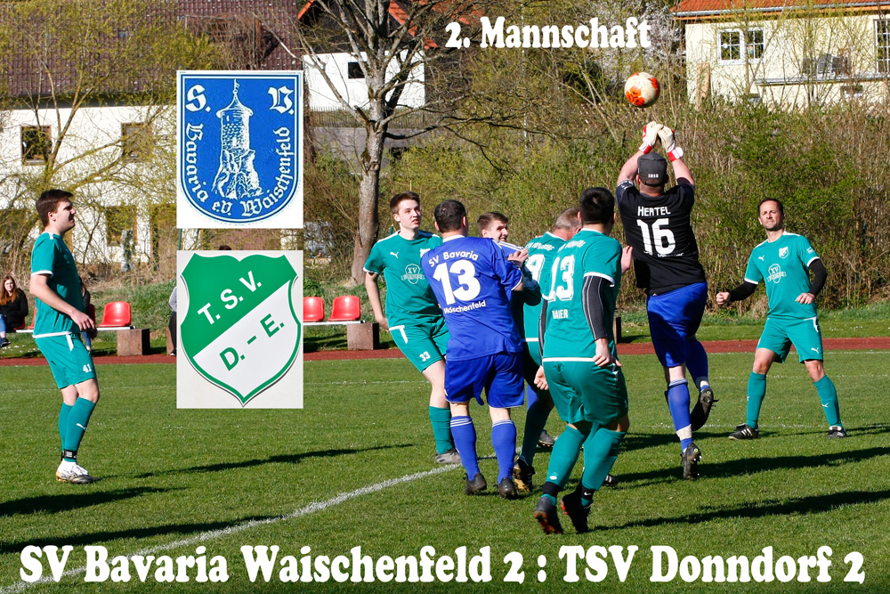 2. Mannschaft vs. SV Bavaria Waischenfeld 2 (16.04.2022) - 1