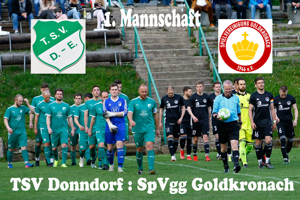 1. Mannschaft vs. SpVgg Goldkronach (28.04.2022) - 1