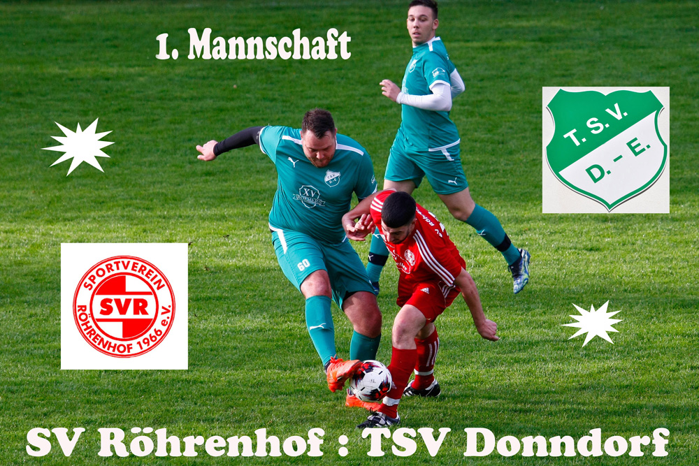 1. Mannschaft vs. SV Röhrenhof (04.05.2022)